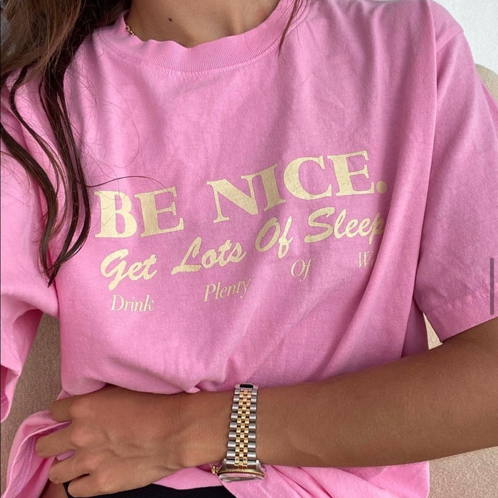 Sporty and Rich BE NICE T-Shirt